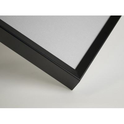 Frame 1020, color - black, aluminum, rectangular 7 mm Frame 1020, color - black, aluminum, rectangular 7 mm