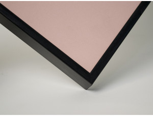 Frame 112, color - black matt, aluminum, rectangular 7 mm