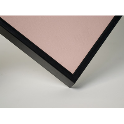 Frame 112, color - black matt, aluminum, rectangular 7 mm Frame 112, color - black matt, aluminum, rectangular 7 mm