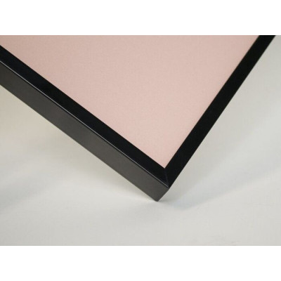 Frame 114, color - black gloss, aluminium, rectangular 7 mm Frame 114, color - black gloss, aluminium, rectangular 7 mm