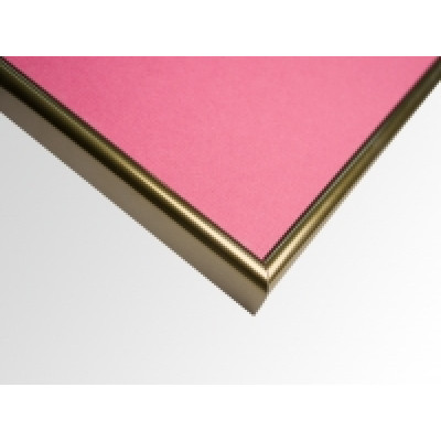 Frame 153, aluminium, color - bronze, semicircular baguette 7 mm
