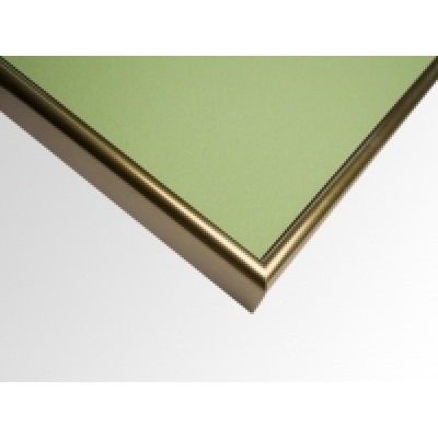 Frame 153, aluminium, color - bronze, semicircular baguette 7 mm