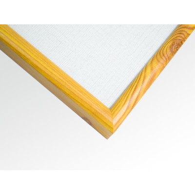Frame 175, aluminium, color - light pine, semicircular baguette 11 mm