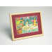 Frame 191, aluminium, color - light wood, semicircular baguette 11 mm
