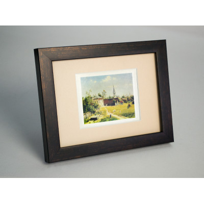 Frame 217, color - black with bronze, rectangular 22 mm