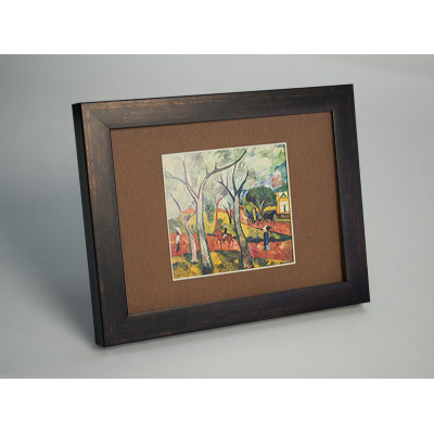 Frame 217, color - black with bronze, rectangular 22 mm