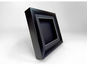 Frame 304, color - matte black, kyot, width 20 mm, distance between glass and back wall 25 mm