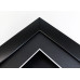 Frame 304, color - matte black, kyot 20 mm, distance between glass and back wall 25 mm