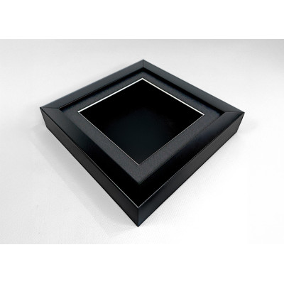 Frame 304, color - matte black, kyot 20 mm, distance between glass and back wall 25 mm