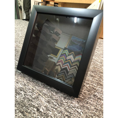 Frame 304, color - matte black, kyot 20 mm, distance between glass and back wall 25 mm