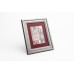 Frame 367, plastic, graphite with silver, 32 mm