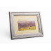 Frame 367, plastic, graphite with silver, 32 mm