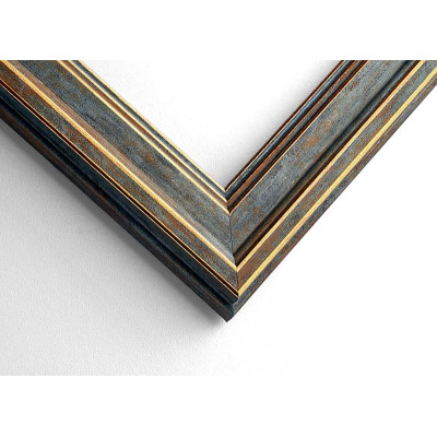 Frame 368, plastic, bronze with patina, 32 mm