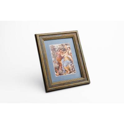 Frame 368, plastic, bronze with patina, 32 mm