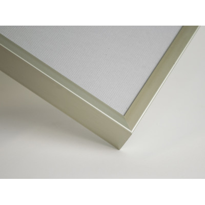 Frame 390, color - platinum, aluminum, rectangular 7 mm Frame 390, color - platinum, aluminum, rectangular 7 mm