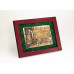 Frame 625, color - cherry, plastic, rectangular 22 mm