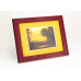 Frame 625, color - cherry, plastic, rectangular 22 mm
