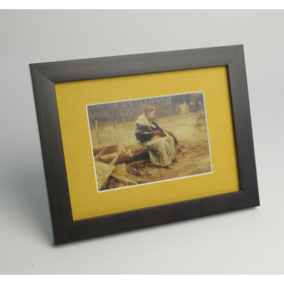 Frame 771, color - wenge wood, rectangular 22 mm